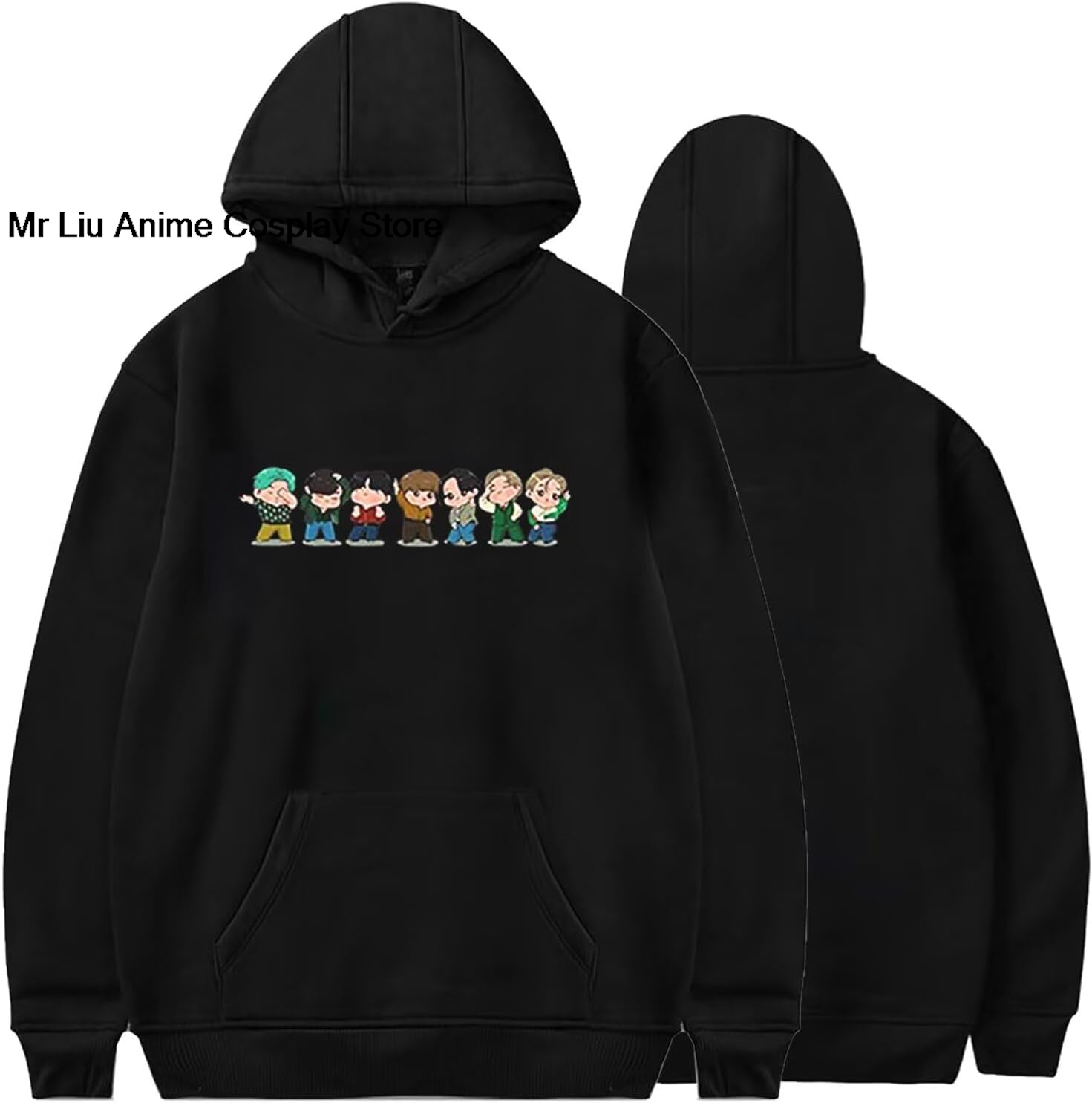 Anime Merchandise Hoodie - Dames Grafische Hoodie Love Yourself Sweatshirt