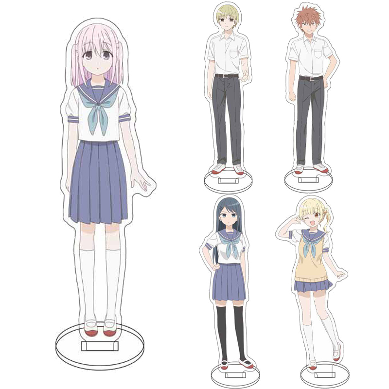 Acrylic Stand Figure - 16CM Anime Inexpressieve Kashiwada en Expressieve