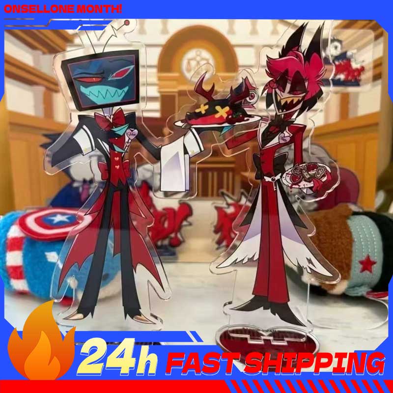 Acrylic Stand Figure - 2 stks Hazbin Anime Randapparatuur Alastor