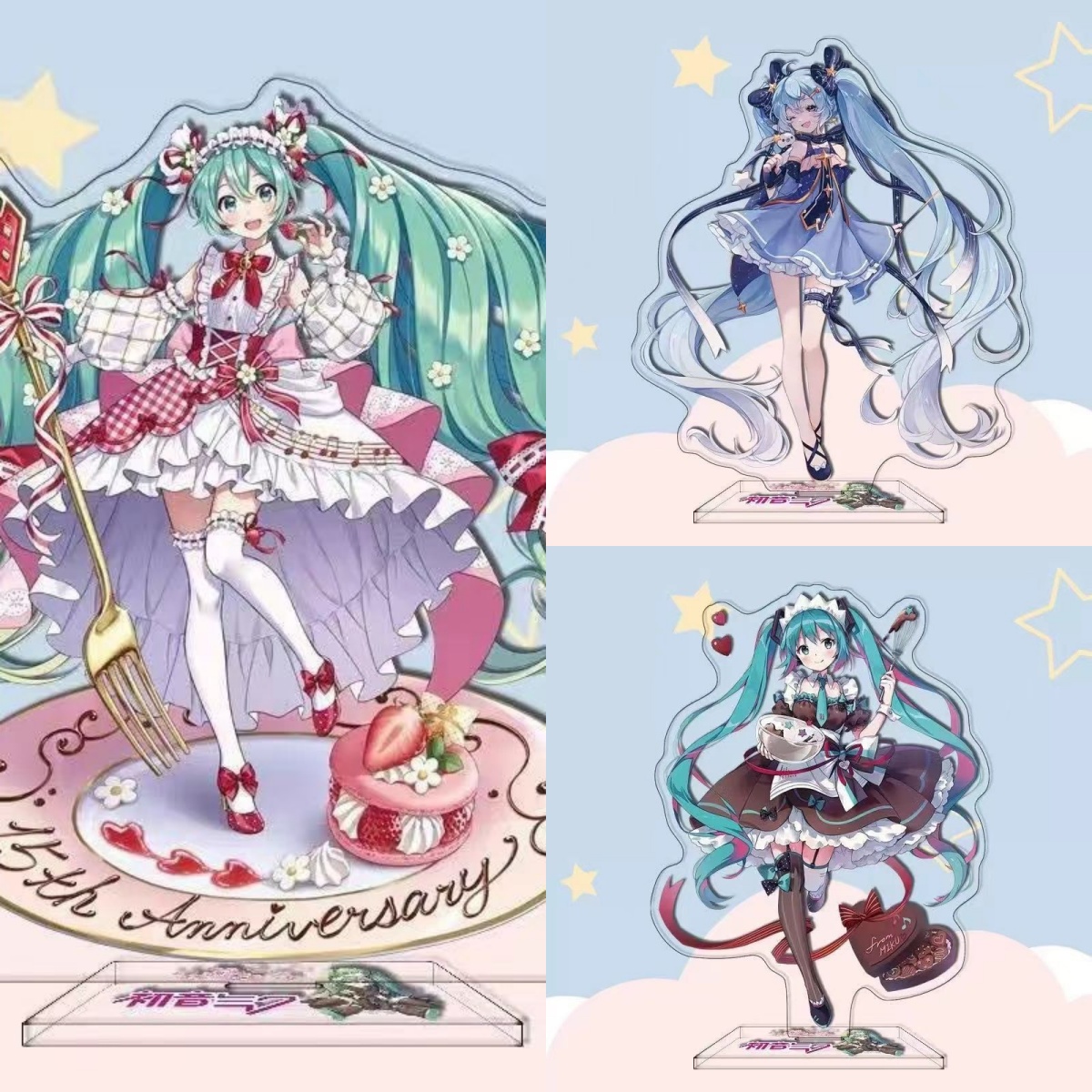 Acrylic Stand Figure - Hatsune Miku Anime Karakter Acryl Standee
