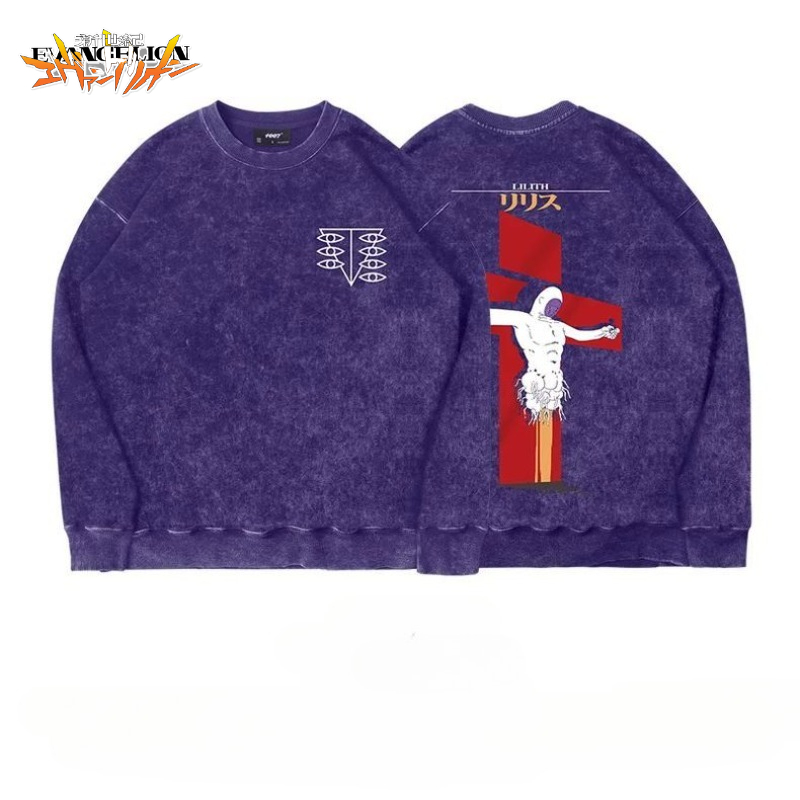 Anime Merchandise Hoodie - EVA-01 Test Type Anime Merchandise Cartoon