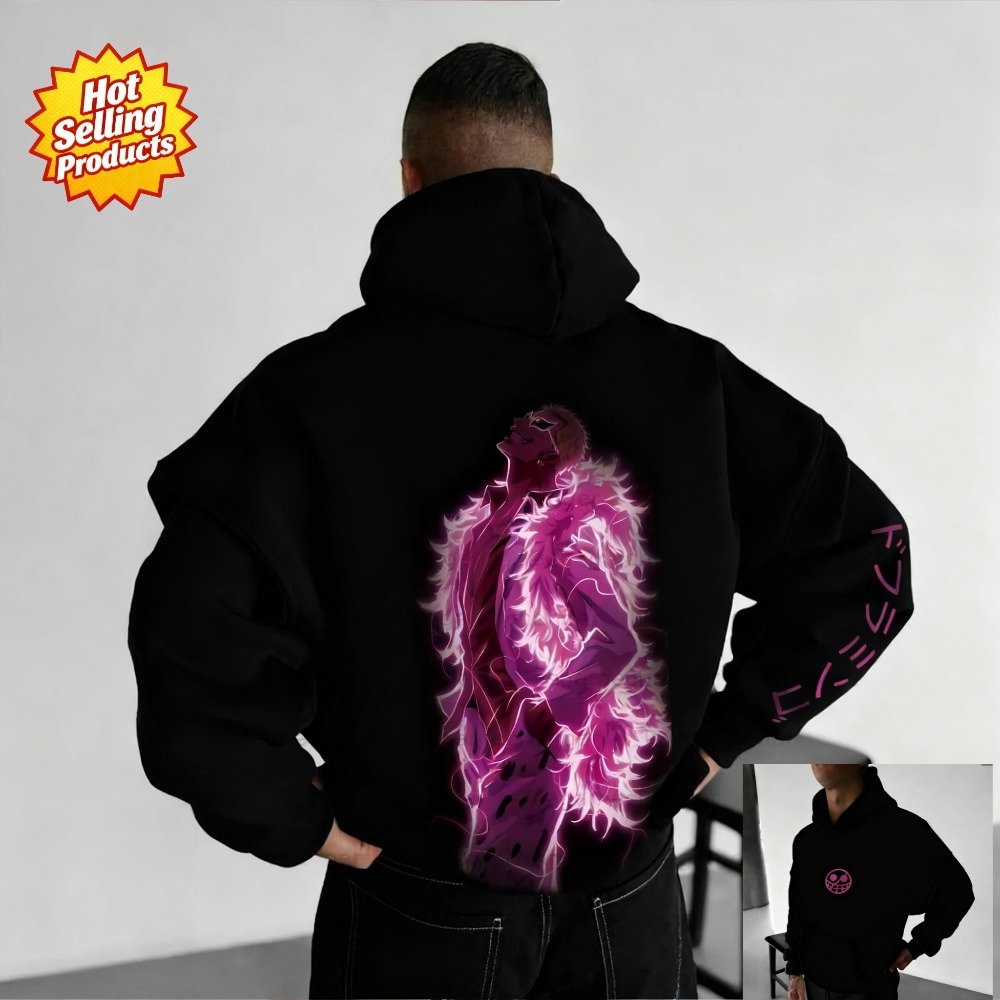 One Piece Hoodie Donquixote Do - Anime Merchandise Store Japan recensie en prijs