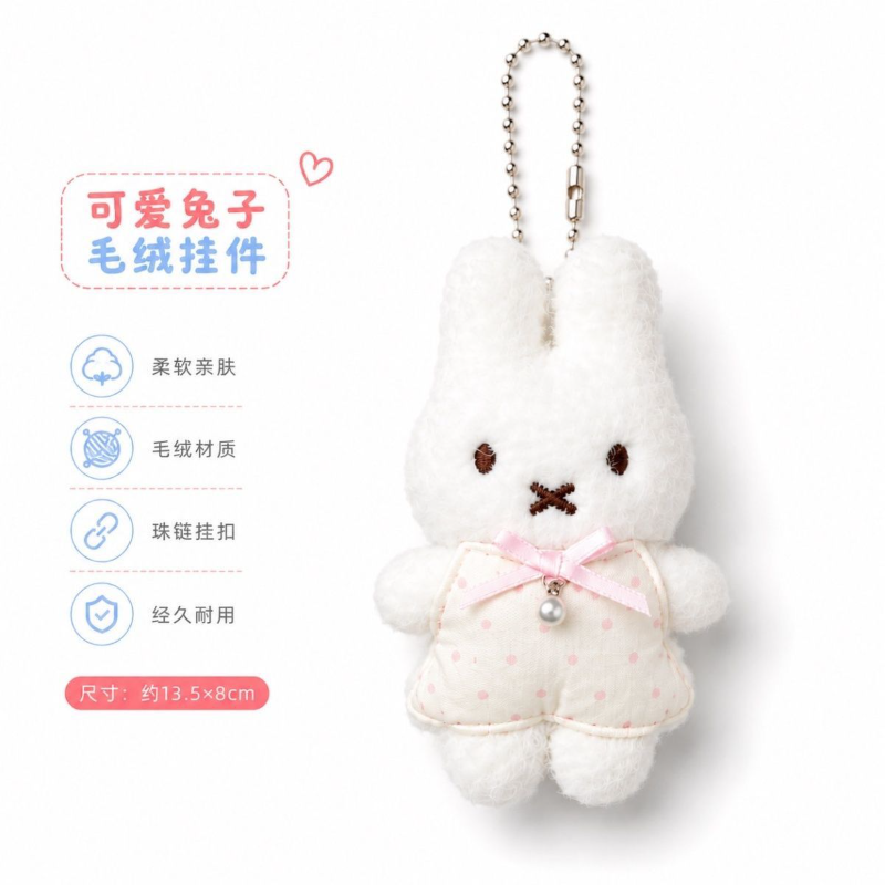 Miffy konijnenknuffel sleutelh - Anime Merchandise Bag recensie en prijs