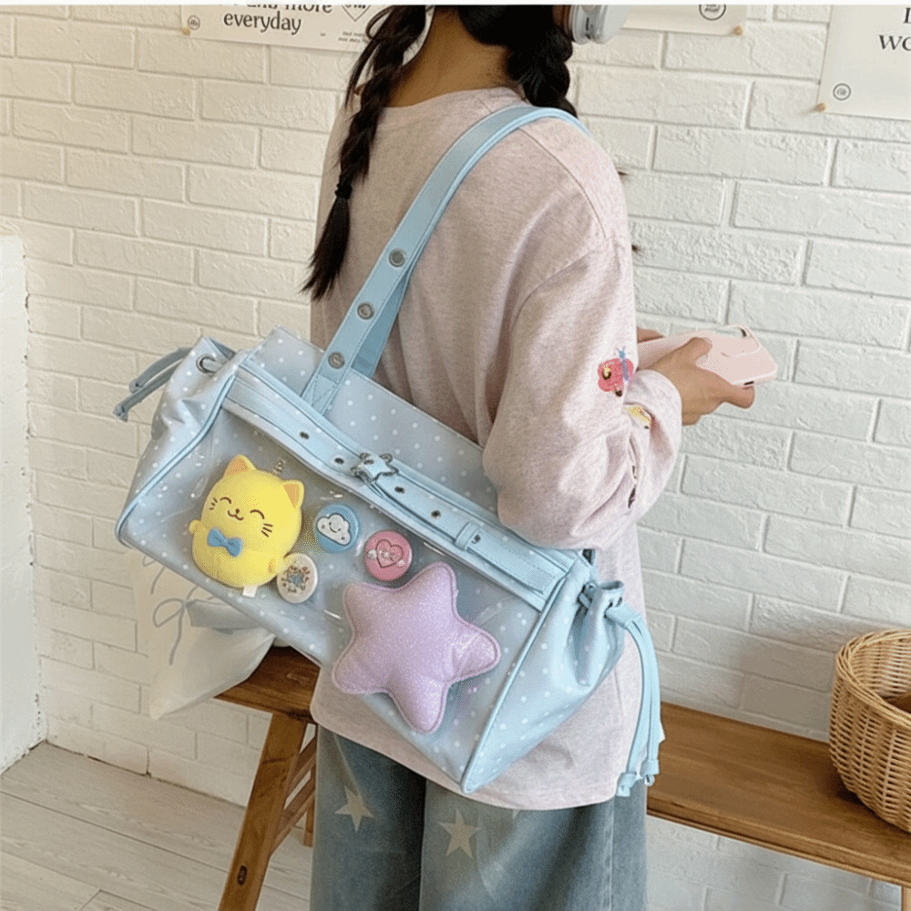 Harajuku Polka Dot Itabag Y2K  - Anime Merchandise Women recensie en prijs