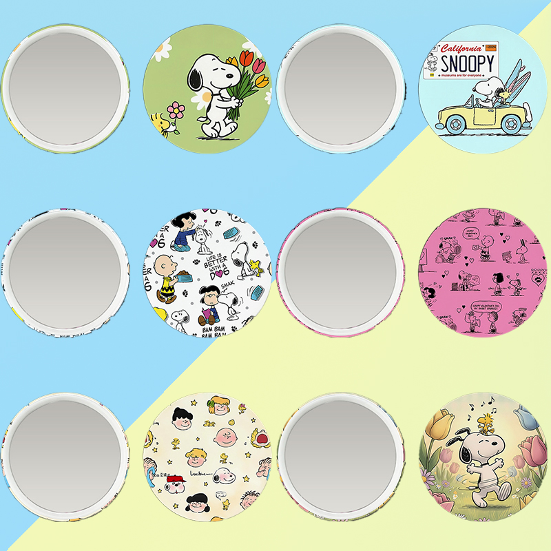 Nieuwe Snoopys Badge Spiegel V - Anime Merchandise Women recensie en prijs