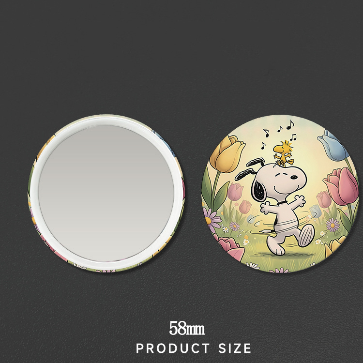 Nieuwe Snoopys Badge Spiegel V - Anime Merchandise Women recensie en prijs
