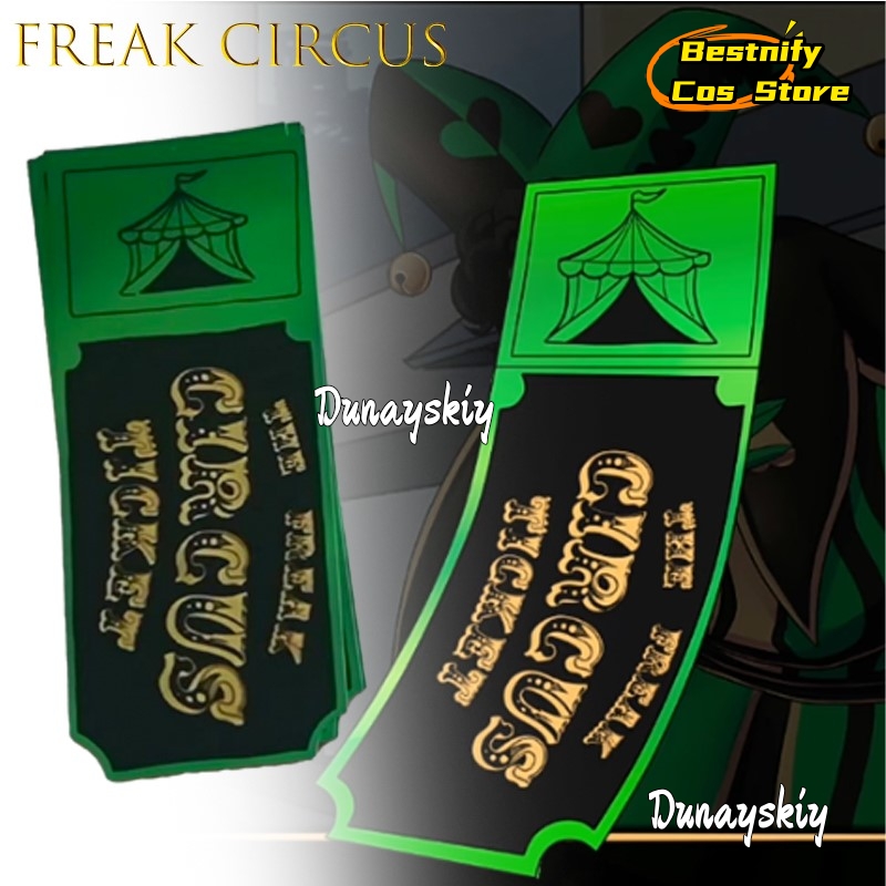 BFreak Circus Ticket Card Rood - Anime Merchandise Women recensie en prijs