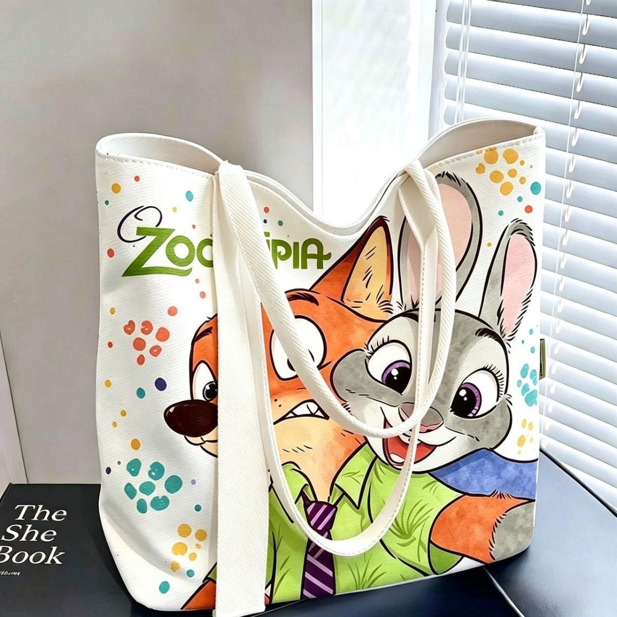 Zootopia Cartoon Canvas Tote B - Anime Merchandise Bag recensie en prijs