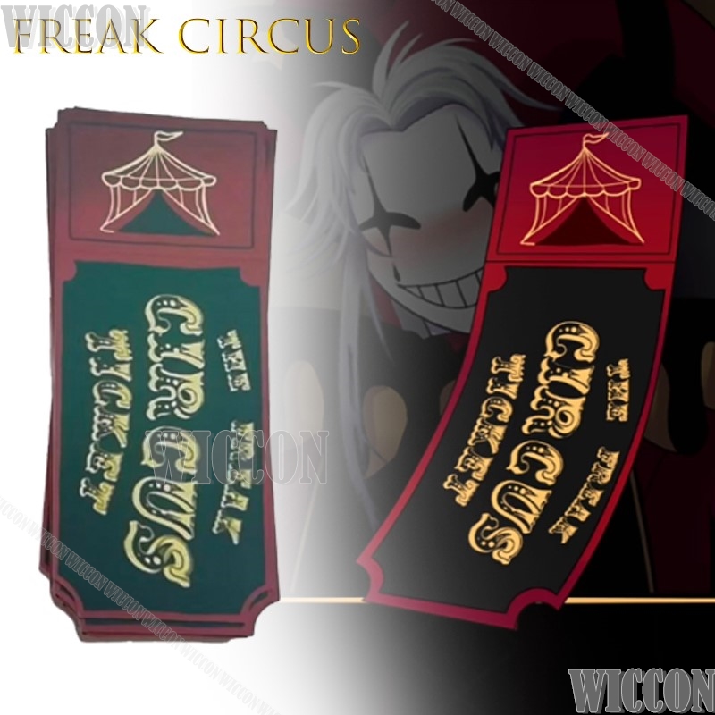 Freak Circus Ticket Card Rood  - Anime Merchandise Women recensie en prijs