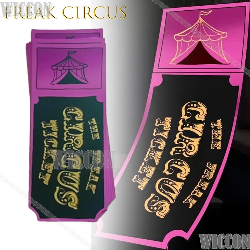 Freak Circus Ticket Card Rood  - Anime Merchandise Women recensie en prijs