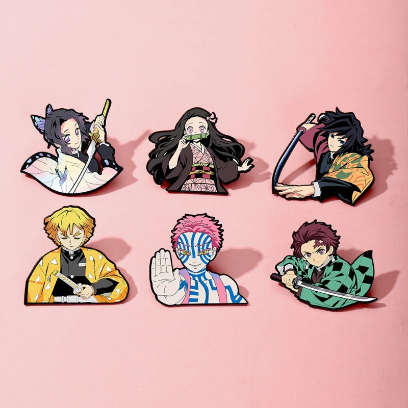 6pcs Demon Slayer Kimetsu Geen - Anime Merchandise Bag recensie en prijs